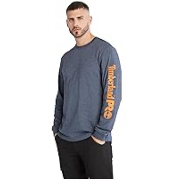 Timberland PRO Men's Base Blended Long Sleeve Workwear T-Shirt - Size: XXL - Picture 2 of 8